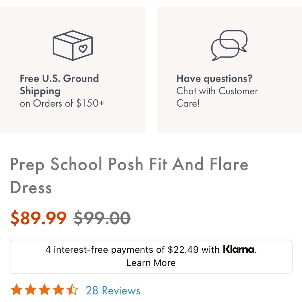 ModCloth Prep School Posh Fit And Flare Dress Sz 16 - Picture 12 of 12